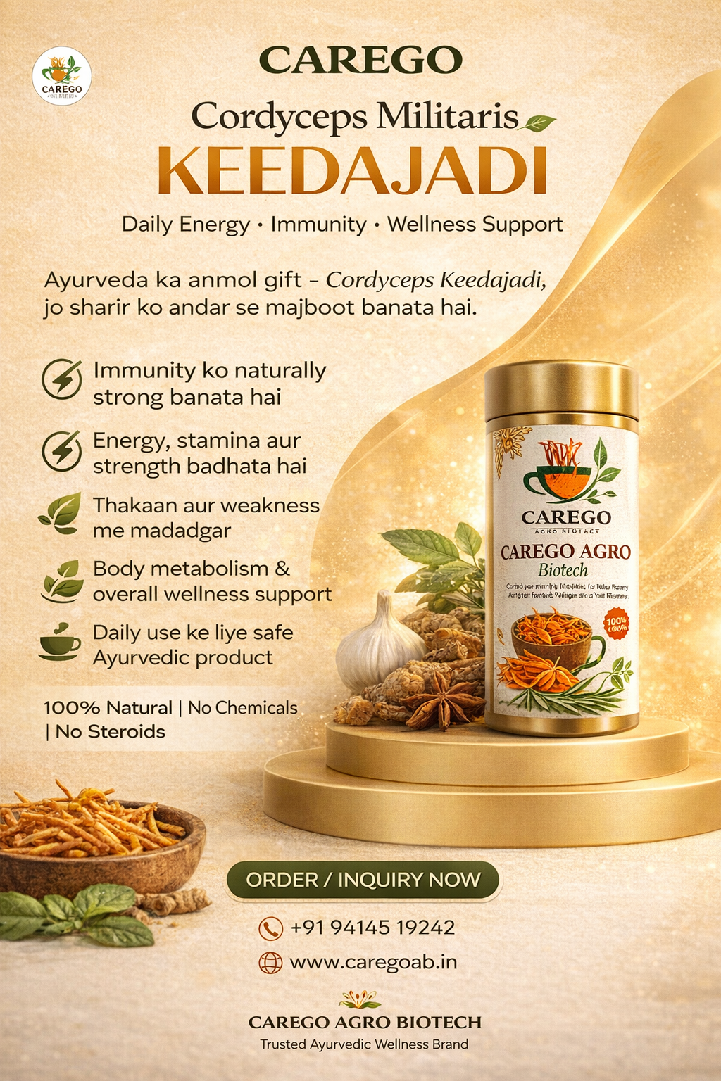 Cordyceps Militaris Keedajadi | Keedajadi Cordyceps Militaris